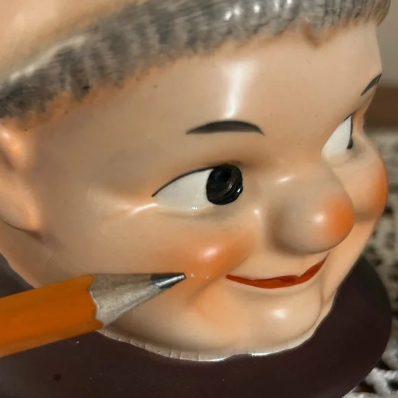 Goebel Hummel Friar Tuck Monk Humidor Tobacco Jar RX 106/I 1957 West Germany - Picture 12 of 12